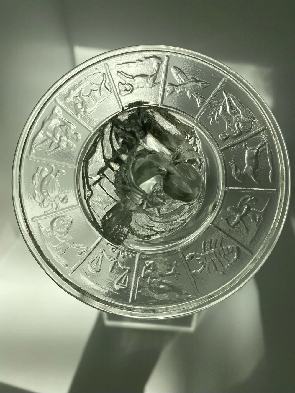 Caesars Magical Empire clear glass